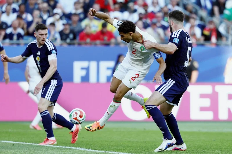 المغرب يهزم أسكتلندا بهدف الصيباري ويقترب من التأهل إلى دور الـ32 في مونديال 2026