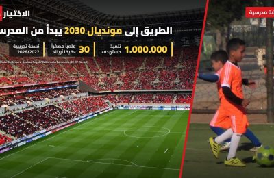بطولة كرة القدم المدرسية: مليون تلميذ في أفق مونديال 2030